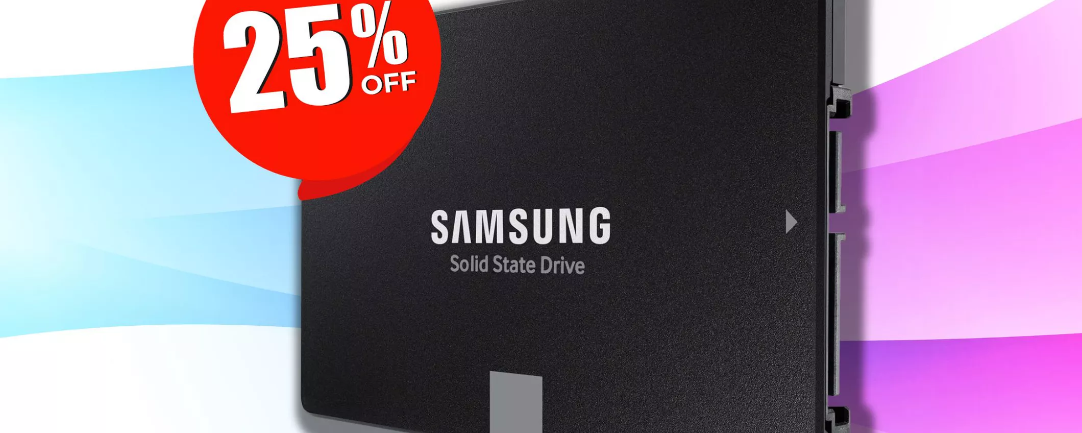 500GB per la SSD Samsung: una BOMBA oggi in super sconto!