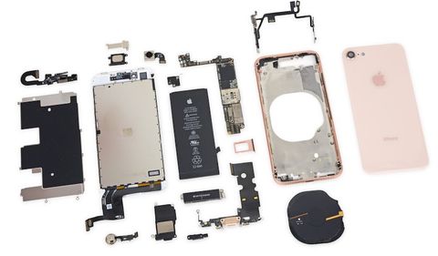 iPhone 8, analisi dei componenti: costruirlo costa 47
