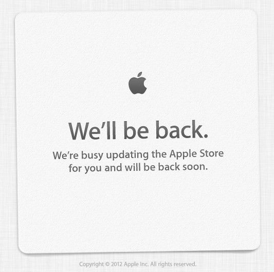 Apple Store italiano chiuso in attesa dell'iPhone 5