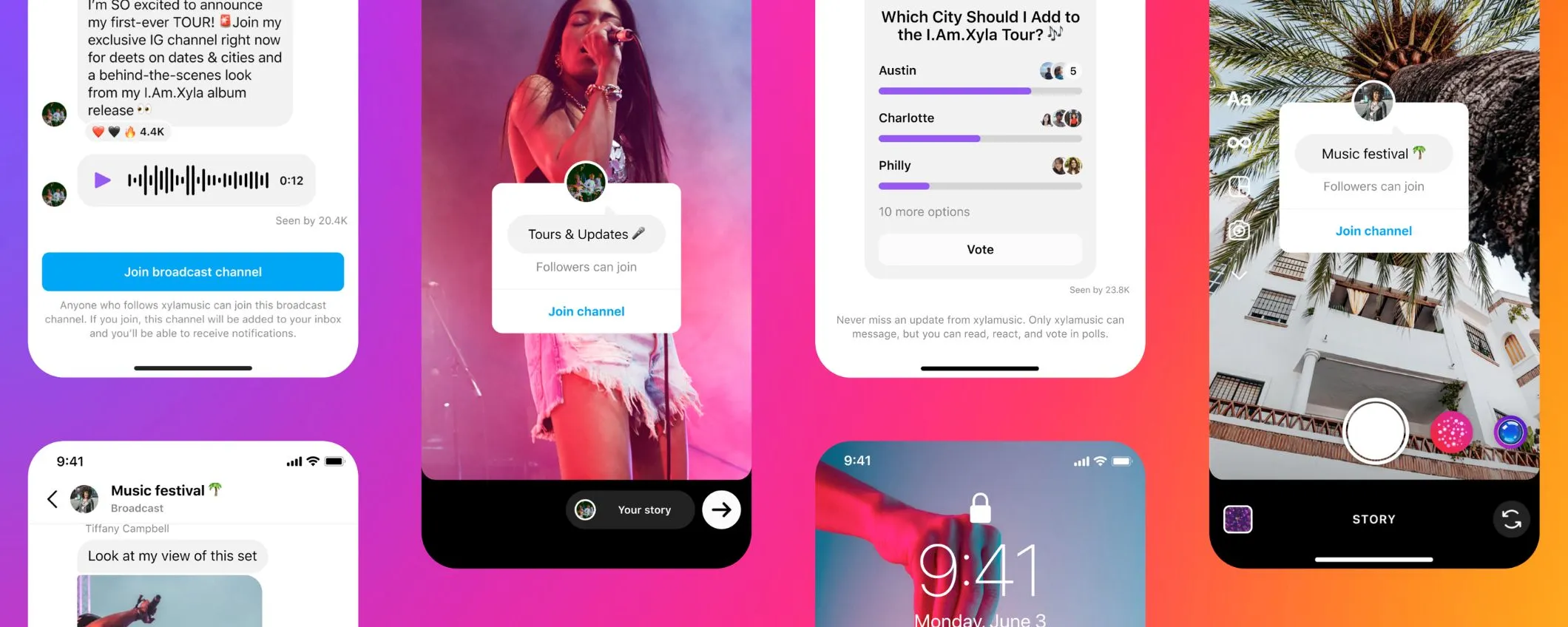 Instagram lancia i Canali Broadcast a livello globale
