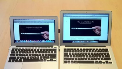 I nuovi MacBook Air a confronto con altri prodotti Apple