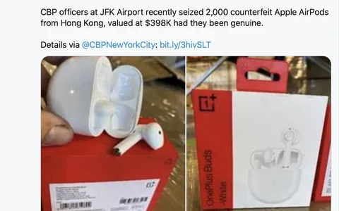 OnePlus Buds ferme alla dogana: sembravano AirPods tarocche
