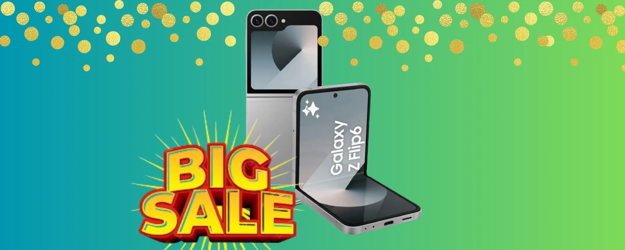 Samsung Galaxy Z Flip6: con il doppio sconto Amazon risparmi 480€