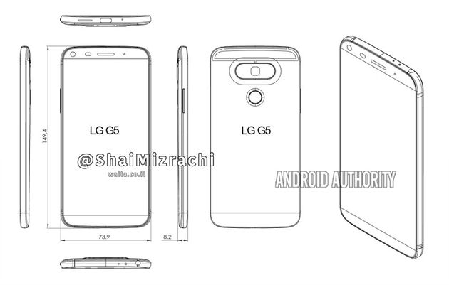 LG G5 diagram