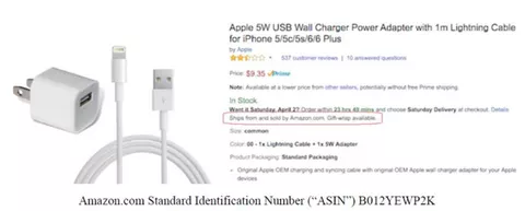 Amazon: numerosi accessori Apple contraffatti indicati come “genuini”