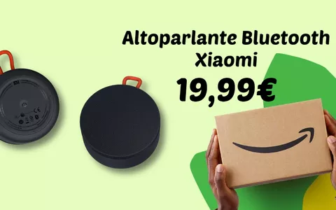 Xiaomi: lo speaker Bluetooth compatto a MENO DI 20€ su Amazon