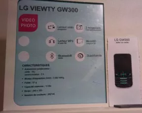 LG GW300 Viewty, esordio in Francia