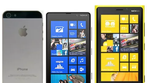 iPhone 5 contro i nuovi Nokia Lumia e Motorola Droid