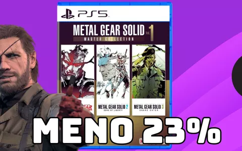 Metal Gear Solid Master Collection Vol. 1: tre mitici capolavori in super sconto!