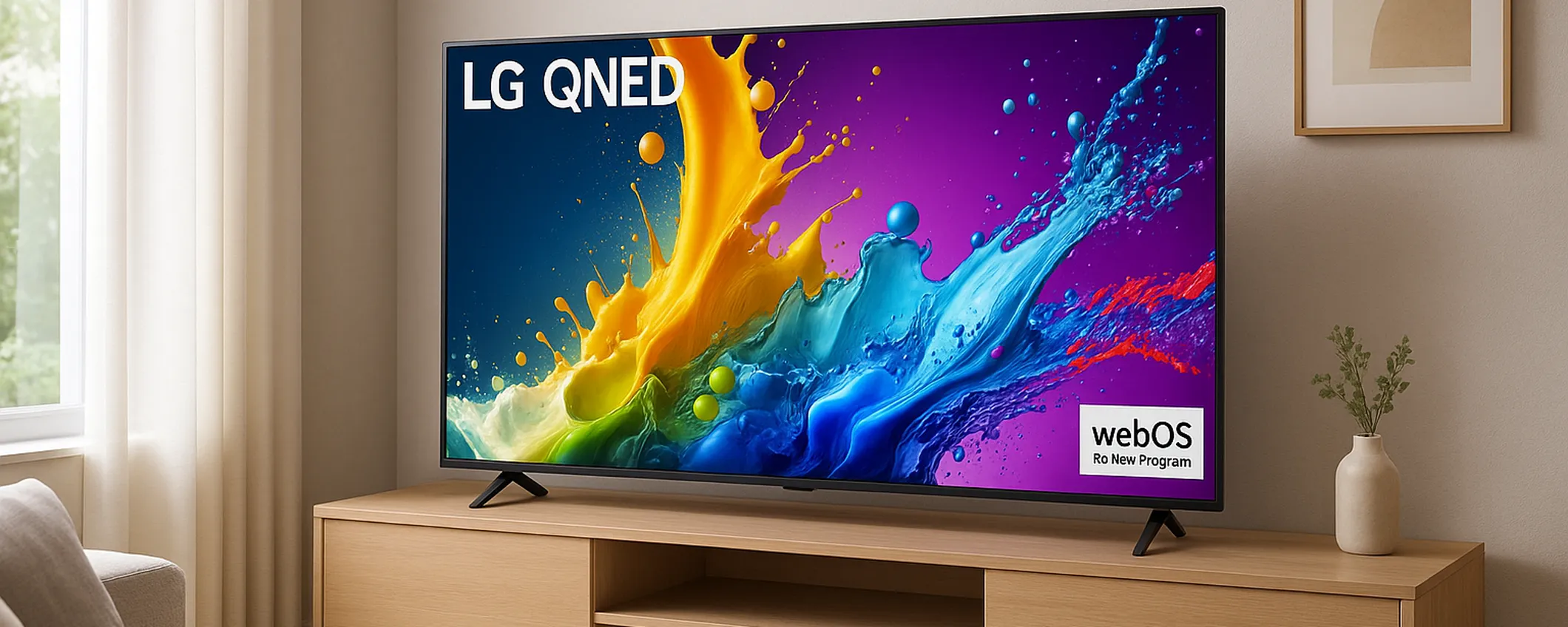 Vivi il cinema nel salotto di casa tua con la smart TV LG QNED da 50 pollici