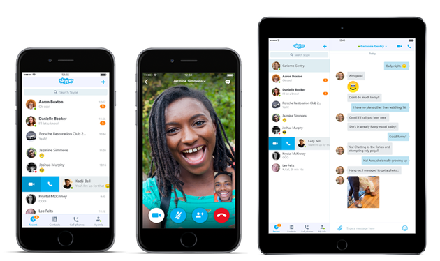Skype per iOS