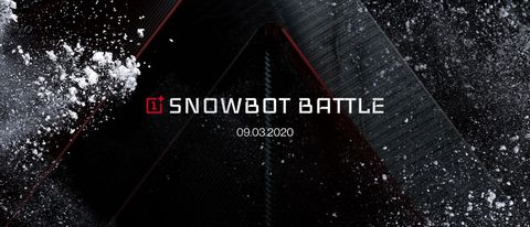 OnePlus Snowbots, battaglia di neve con robot 5G