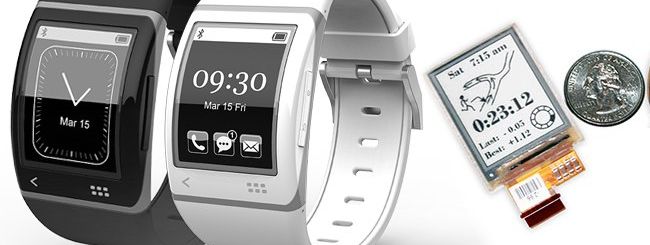 smartwatch with e ink display