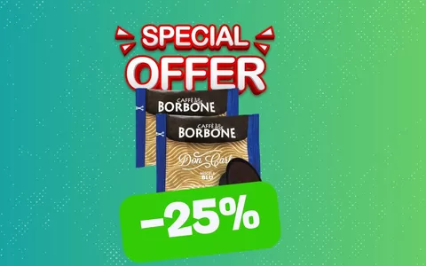 Caffè Borbone Miscela Blu in sconto del 25%, IMPERDIBILE!