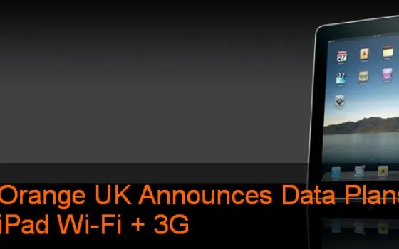 Orange UK annuncia i piani dati per iPad WiFi + 3G