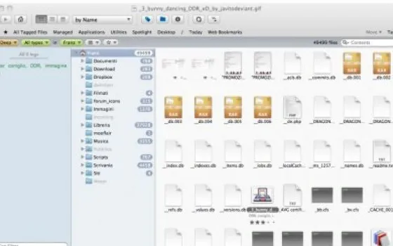Leap 2.5, trovare e riordinare i file tramite l'uso dei tag