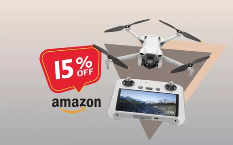 RISPARMIA 125€ per il Mini Drone 4K su Amazon (-16%)