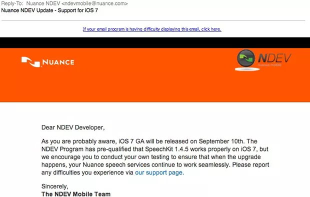iOS 7 potrebbe uscire il 10 settembre