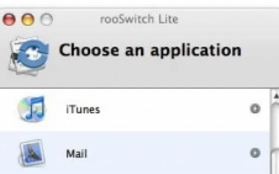 rooSwitch: profili multipli per tutte le applicazioni