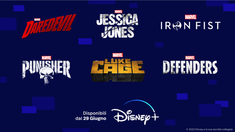 Le serie Live Action di Marvel su Disney+ in Italia dal 29 giugno
