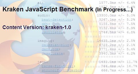 Mozilla misura i browser con Kraken