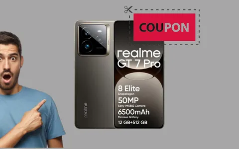 Realme GT 7 Pro: con il coupon sconto Amazon lo acquisti ad una spesa mini