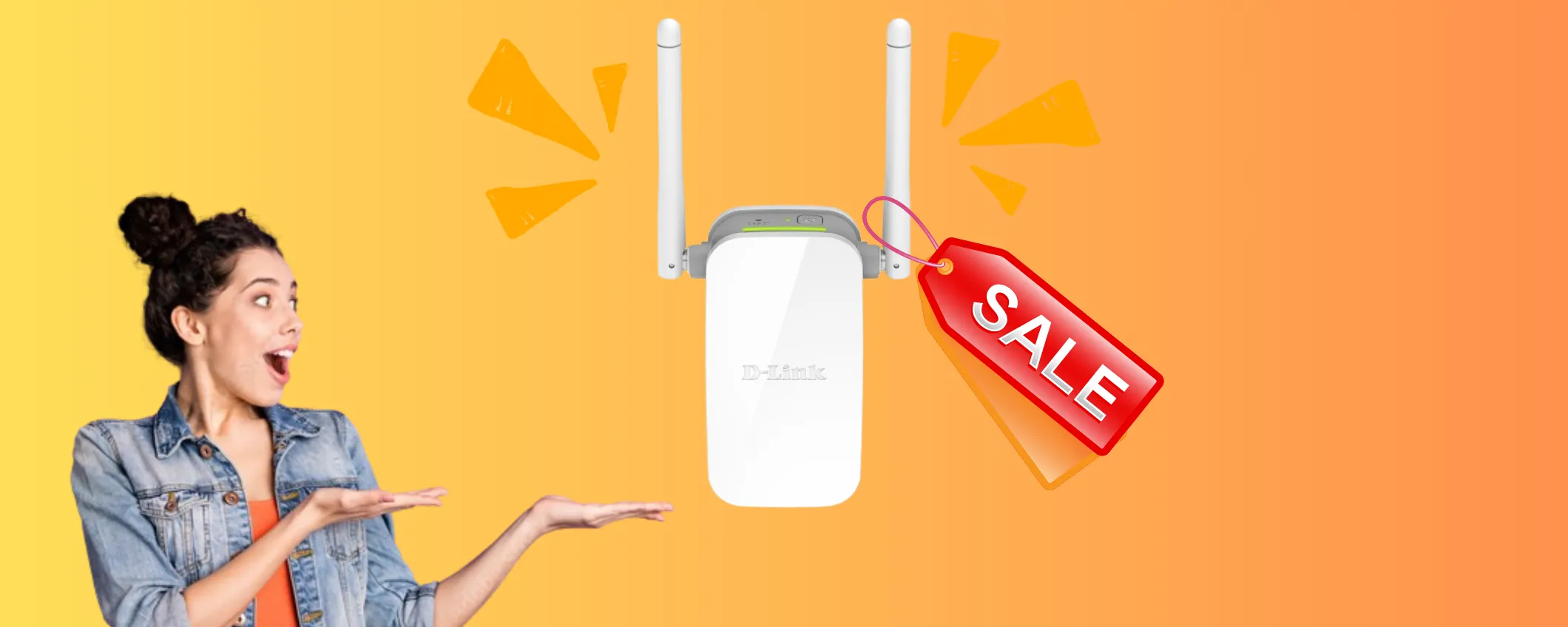 Amazon regala il Ripetitore Wireless Universale D-Link: oggi lo paghi solo 9€ (-68%)