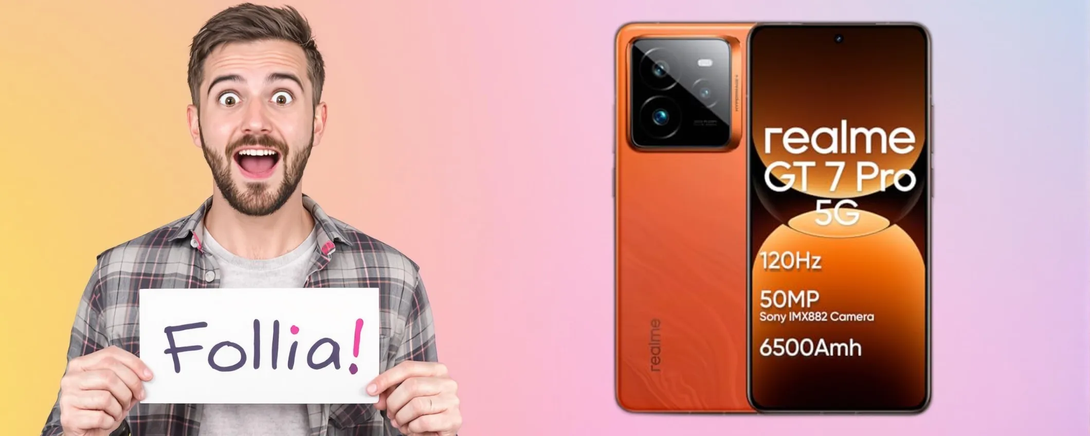 Realme GT 7 Pro: doppio sconto sullo smartphone di ultimissima generazione