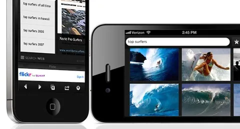 Yahoo Axis, il browser visuale