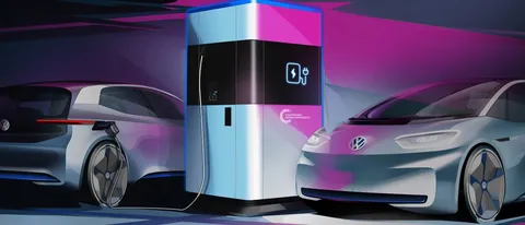 Volkswagen svela una stazione di ricarica mobile