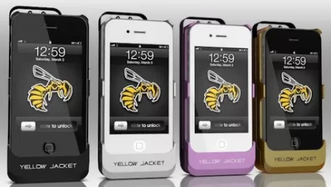 Yellow Jacket, una cover per iPhone da 650.000 volt