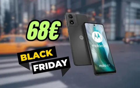 Motorola E14 col Black Friday costa solo 68€: OFFERTA UNICA