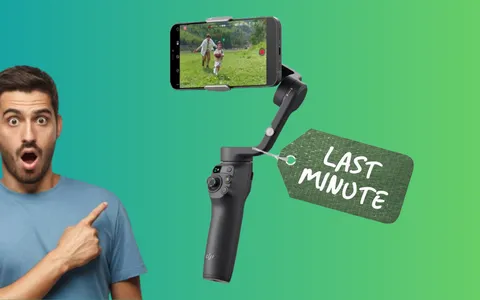 Riprese impeccabili con lo Stabilizzatore per smartphone a quasi metà prezzo