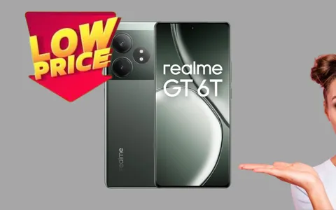 8+256GB: il Realme GT 6T è un gioiellino ed oggi lo paghi 180€ in meno