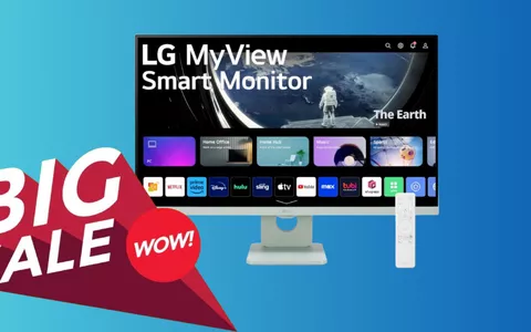 Ottimizza la tua POSTAZIONE con lo Smart Monitor LG da 27