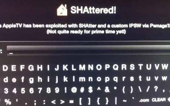 Jailbreak eseguito su Apple TV