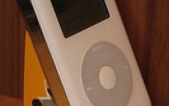 Origami dock per l'iPod