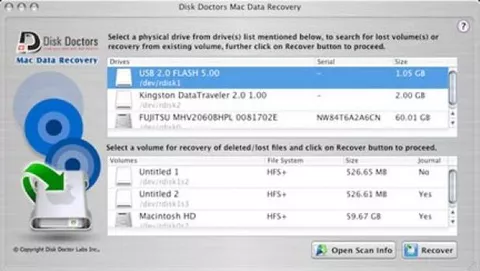Disc Doctors Mac Data Recovery: il debutto
