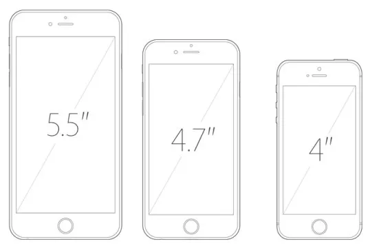 iPhone 6S, iPhone 6S Plus e iPhone 6C da 4