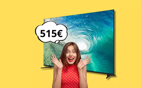 Con soli 515 euro porti a casa una Smart tv da 65