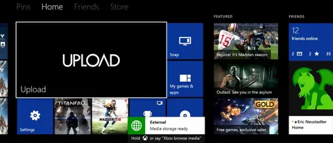 Microsoft porta il servizio Upload su Xbox 360