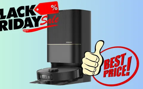 Black Friday schock: Robot Aspirapolvere 2-in-1 Dreame a 600€ in meno