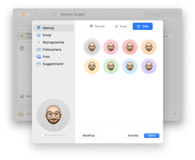 Memoji macOS