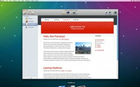 Realmac rilascia RapidWeaver 4.1