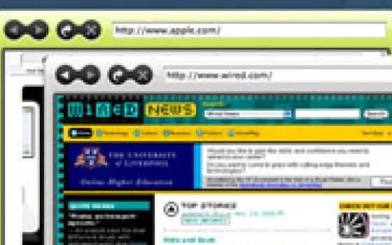 Shiira Mini: un browser in formato widget