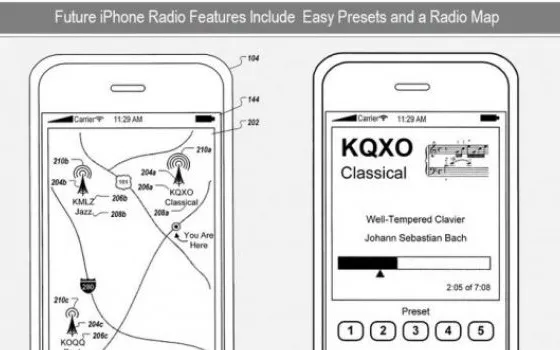 Apple brevetta un'applicazione per le radio FM