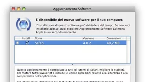 Apple rilascia Safari 4.0.2