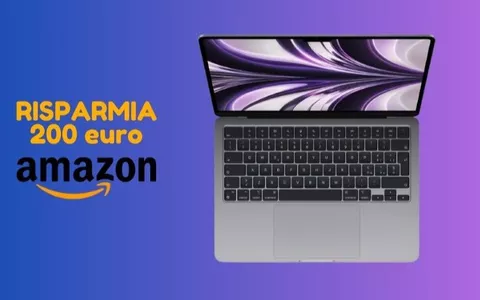 ULTIMI PEZZI: corri a prendere MacBook Air con chip M2 a PREZZO SCONTATO su Amazon!!