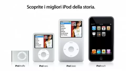 Nuovi iPod: le disponibilità