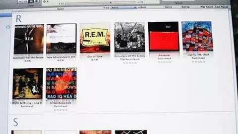 iTunes 8: spunta uno screenshot